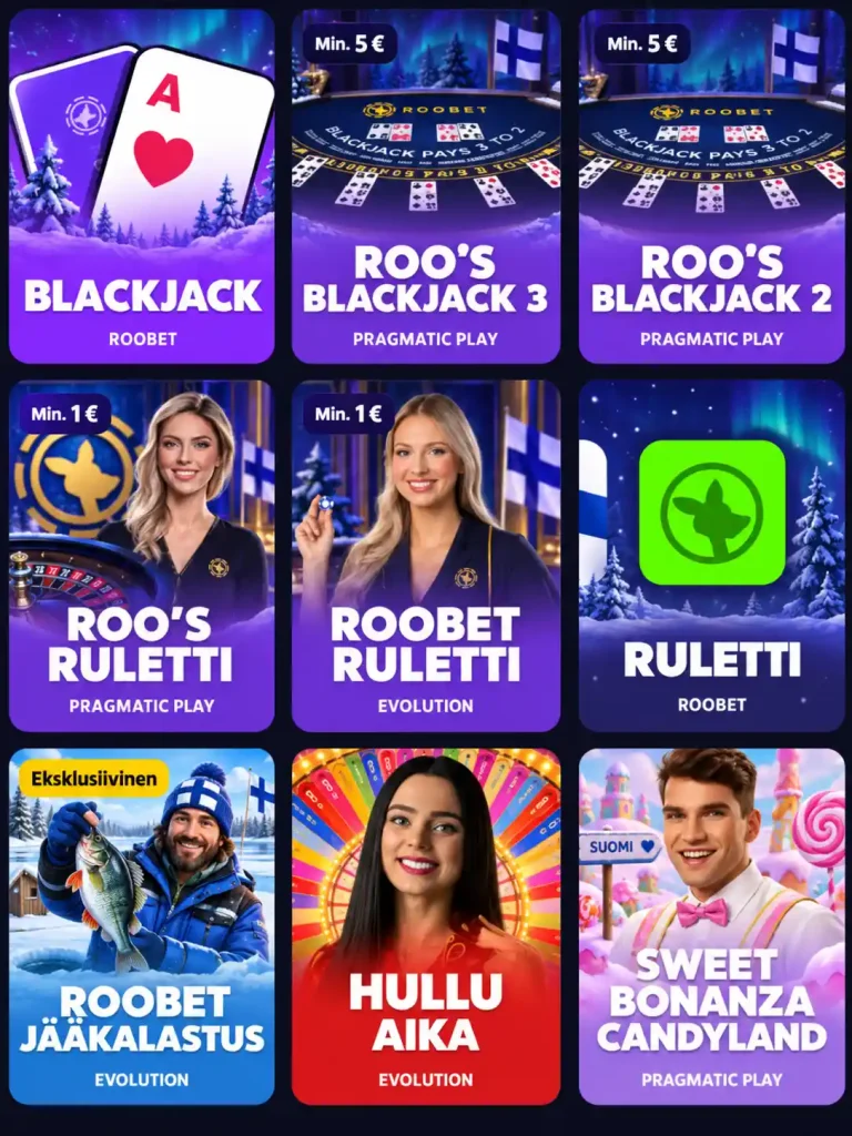 roobet pelit
